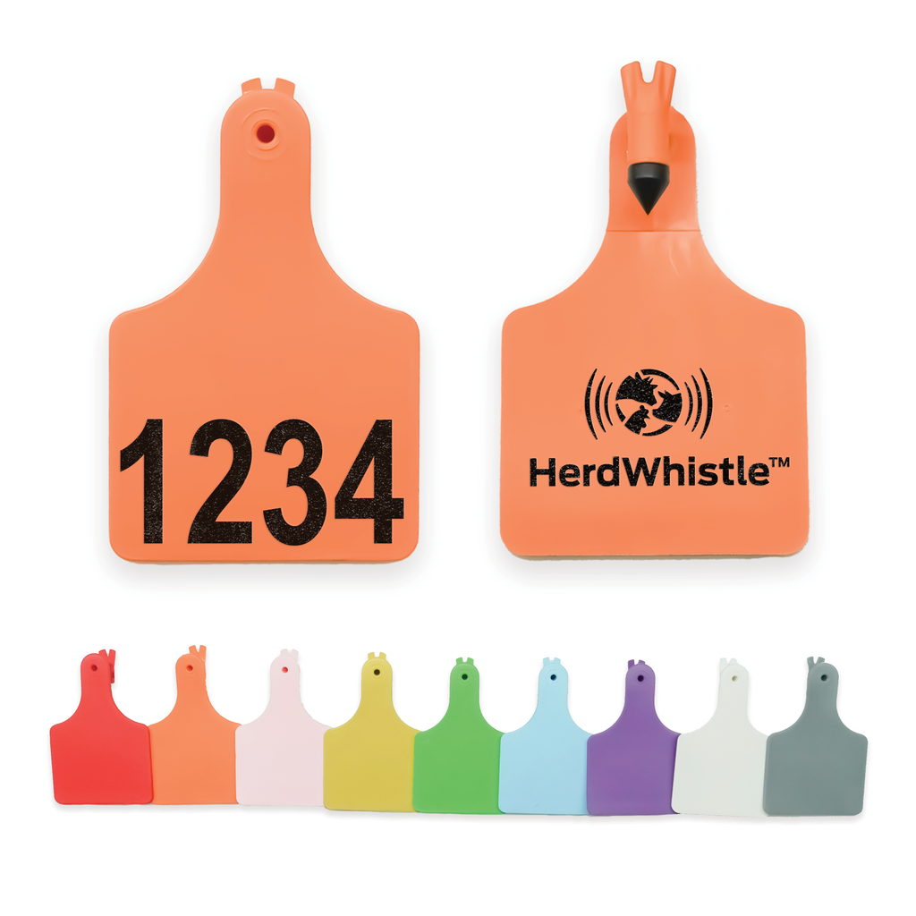 HerdWhistle™ One Piece UHF Ear Tags
